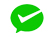 We Chat Pay white BG