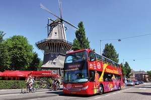 City Sightseeing Amsterdam bus preview image windmill de gooyer