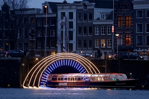 Amsterdam Light Festival preview image light bridge