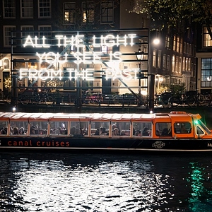 Amsterdam light festival lovers boat with artwork 2025 2026
