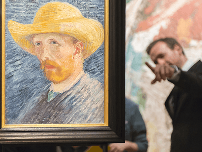 Van Gogh Museum Self Portrait 640x644